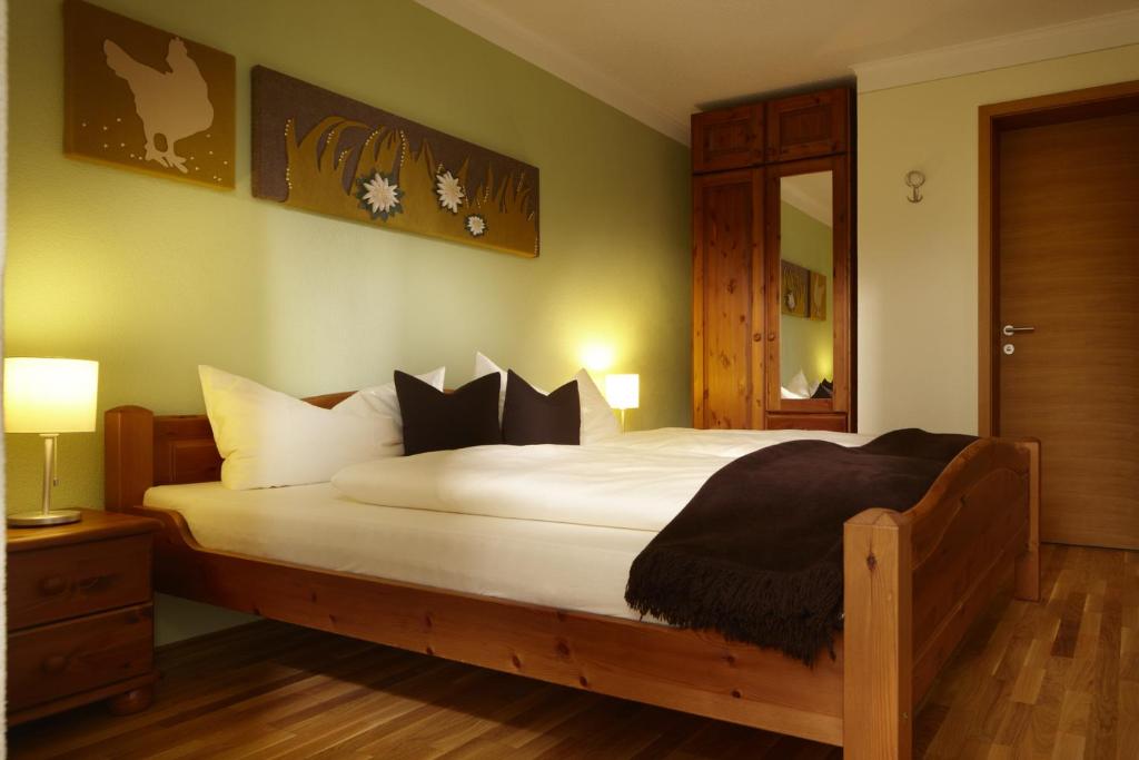 Postelja oz. postelje v sobi nastanitve Schweizer Hof