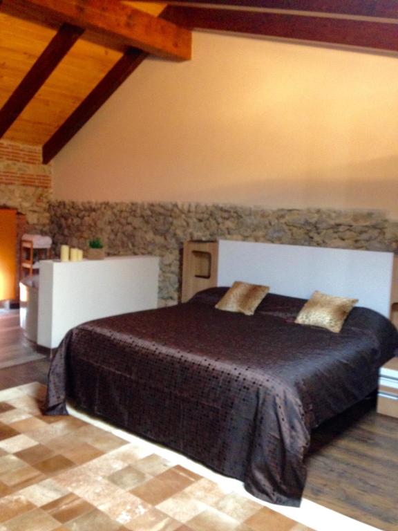 Posteľ alebo postele v izbe v ubytovaní Estudio Sonido y Jacuzzi