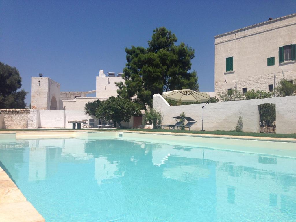 The swimming pool at or close to Masseria S.Oronzo