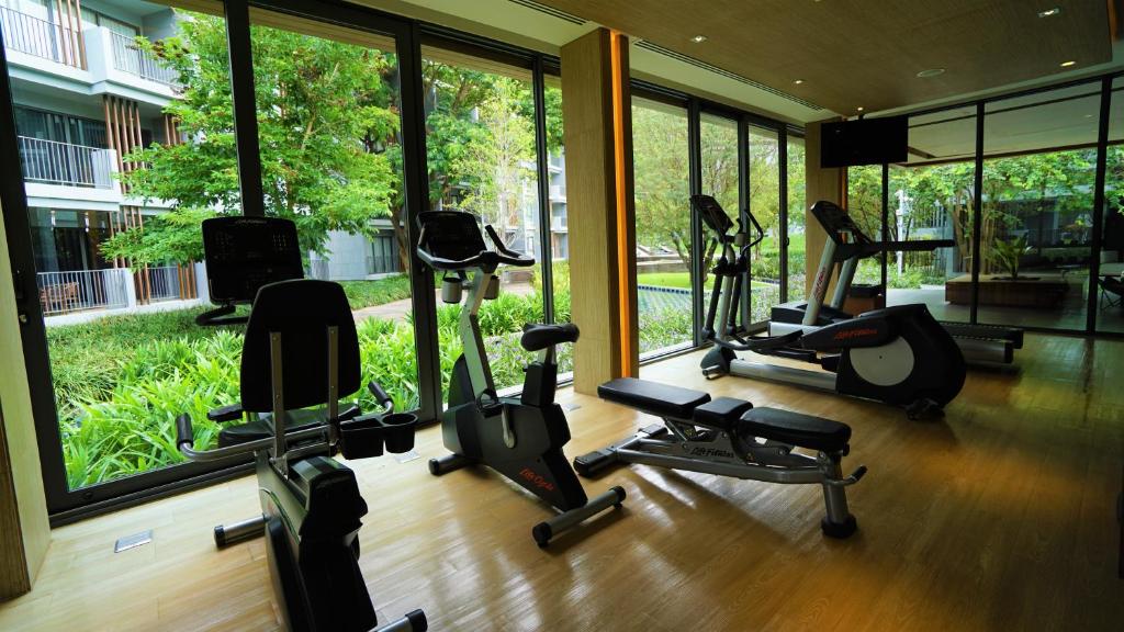 Fitness centrum a/nebo fitness zařízení v ubytování 23° Khao Yai