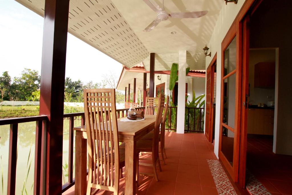 Balkón nebo terasa v ubytování Jasmine Hills Lodge