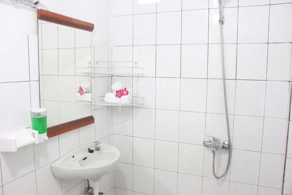 Koupelna v ubytování JS Guest House