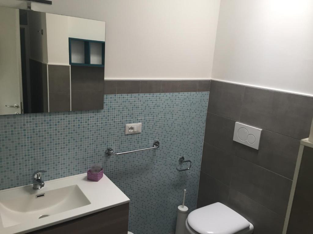 Koupelna v ubytování B&B ViaDelMare