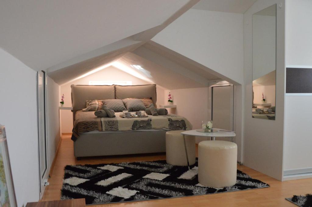 Posezení v ubytování Apartment Prima