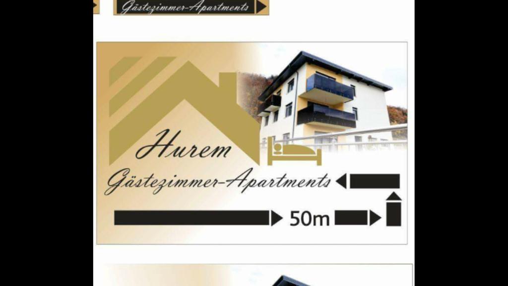 Certifikát, hodnocení, plakát nebo jiný dokument vystavený v ubytování Gästezimmer Hurem