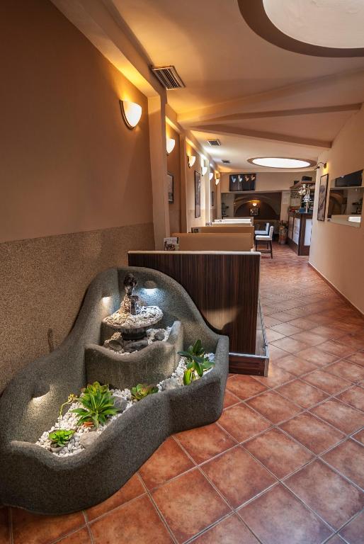 Posezení v ubytování Fontana Pizzeria - Pension