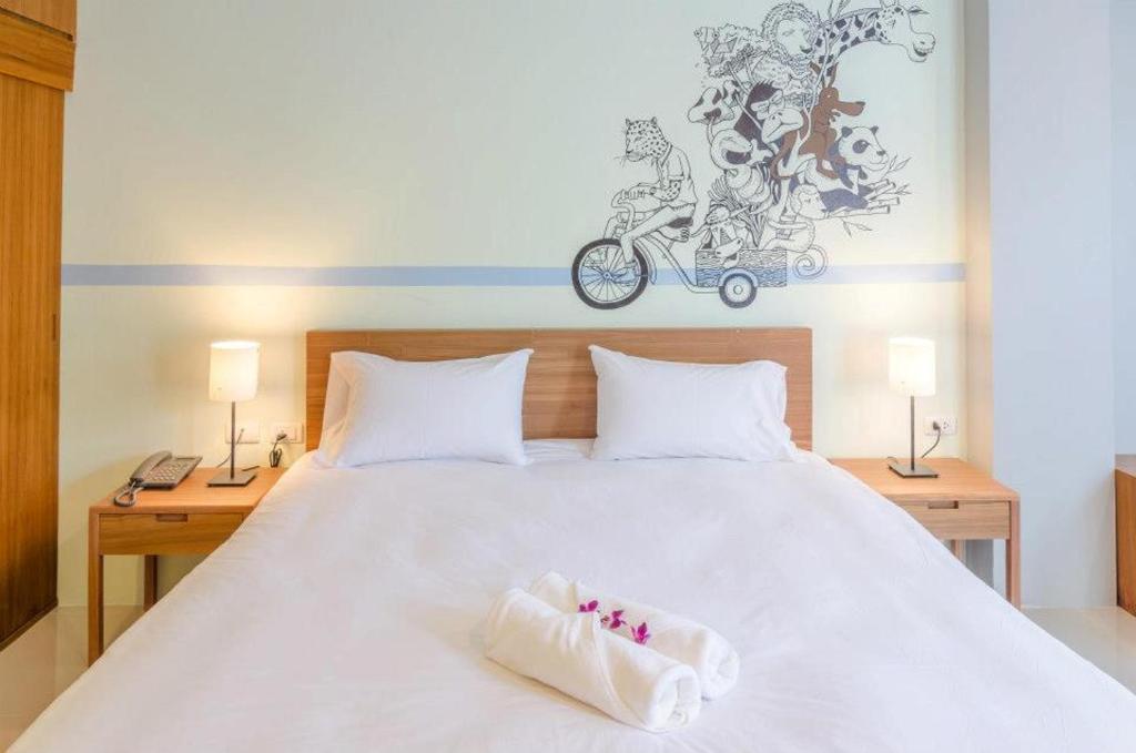Postel nebo postele na pokoji v ubytování Ao Nang Miti Resort