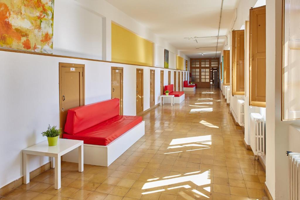 Posezení v ubytování Albergue Seminario Menor