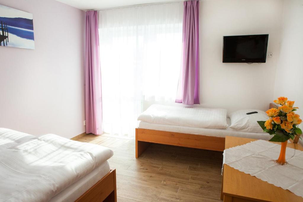 Postel nebo postele na pokoji v ubytování Vila Sofia
