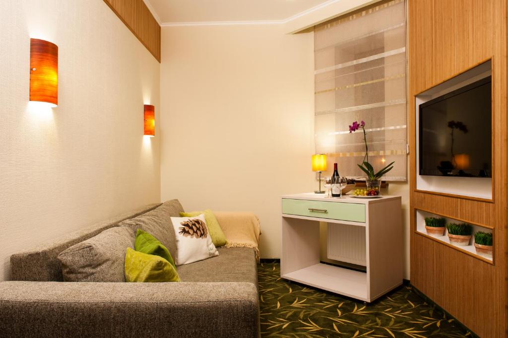 Posezení v ubytování Villa Pinia Eco-hotel