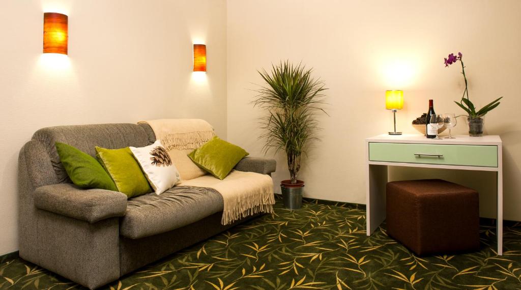 Posezení v ubytování Villa Pinia Eco-hotel