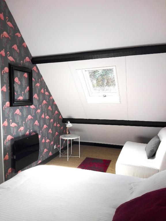 Postel nebo postele na pokoji v ubytování Mont B&B