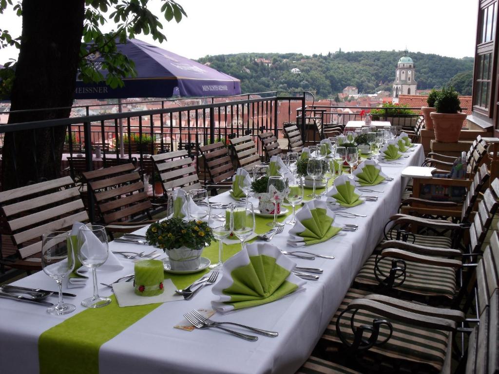 Balkón nebo terasa v ubytování Romantik Hotel Burgkeller Residenz Kerstinghaus
