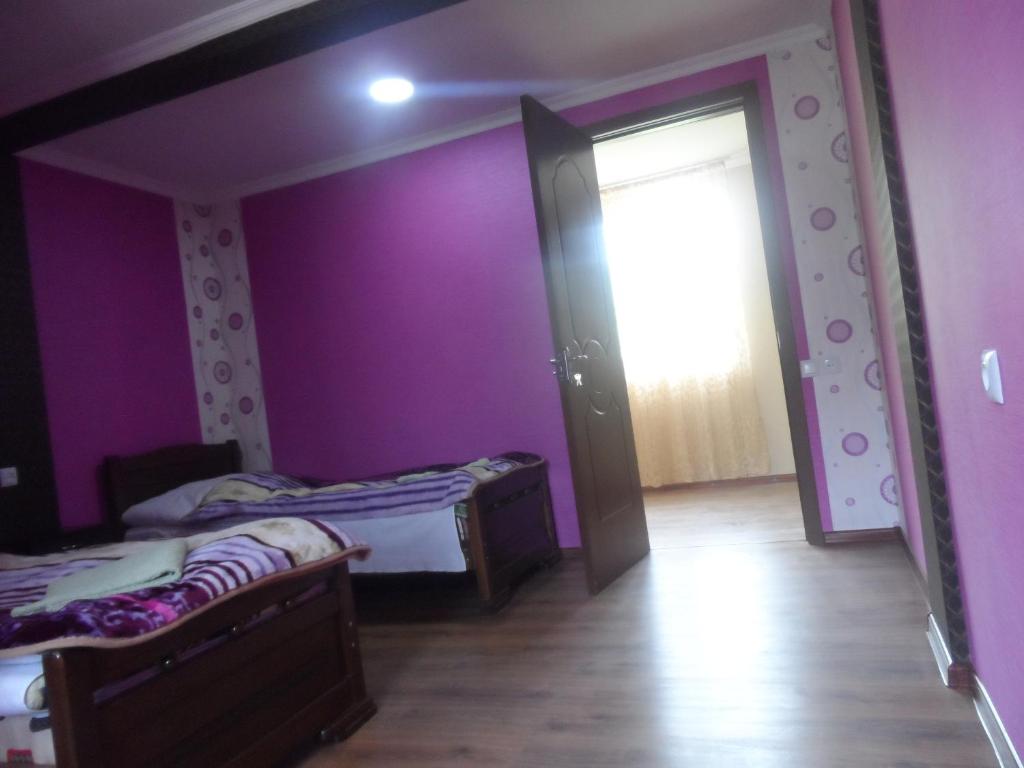 Postel nebo postele na pokoji v ubytování Hotel Tekla