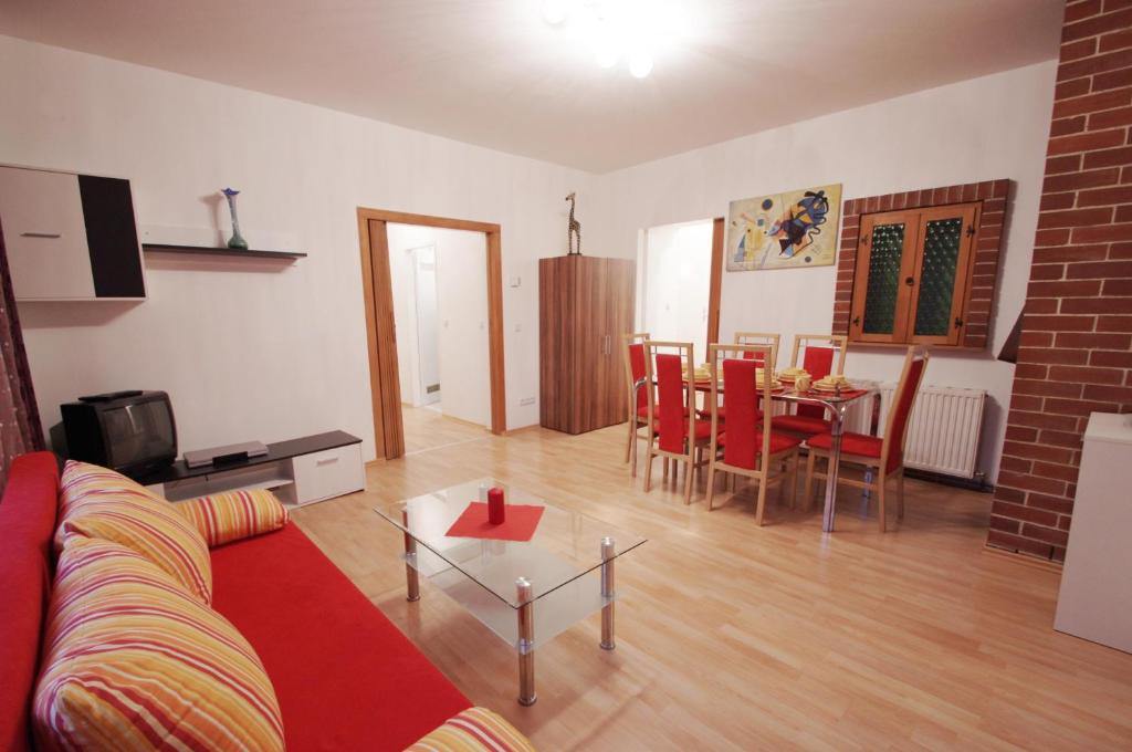 Posezení v ubytování Raisa Apartments Fünkhgasse