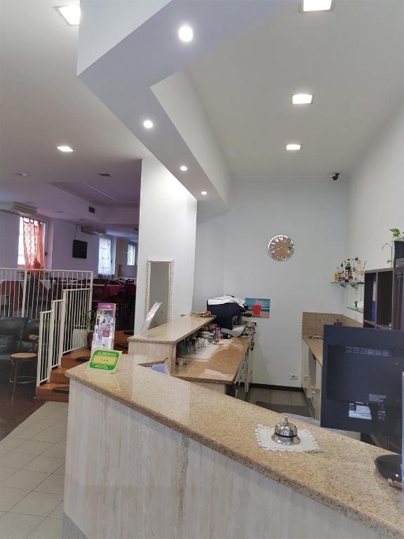 Vstupní hala nebo recepce v ubytování Hotel Marinoni