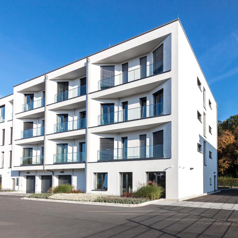 Budova, kde se apartmán nachází
