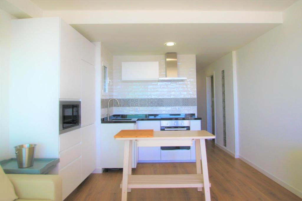 Kuchyň nebo kuchyňský kout v ubytování City Sea Views Apartment Alicante