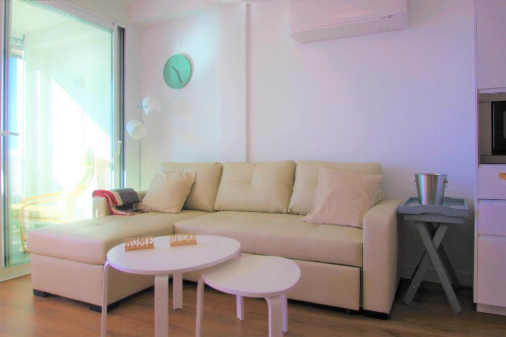 Posezení v ubytování City Sea Views Apartment Alicante