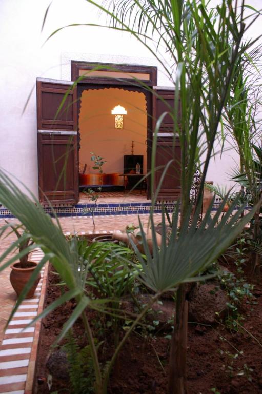 Zahrada ubytování Riad Felloussia