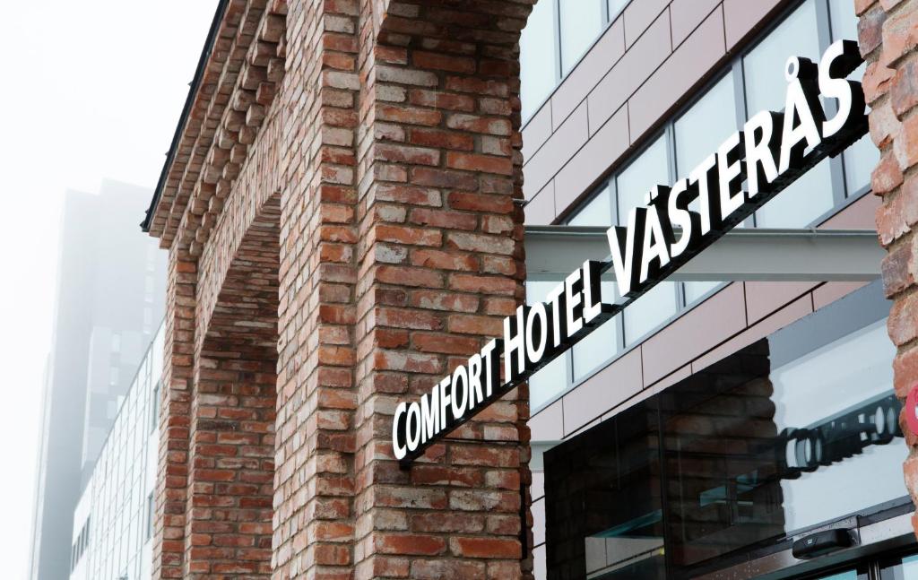 Certifikát, hodnocení, plakát nebo jiný dokument vystavený v ubytování Comfort Hotel Västerås