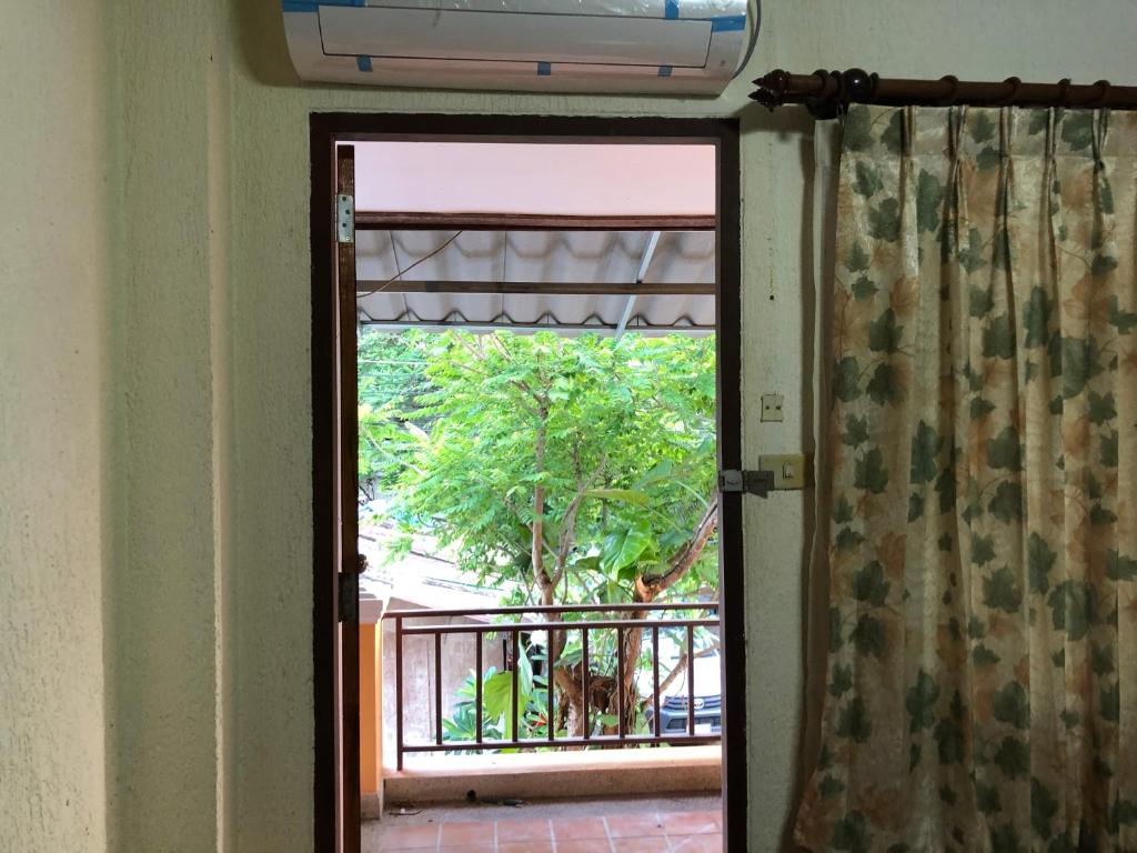 Balkón nebo terasa v ubytování Dikachaya Hostel