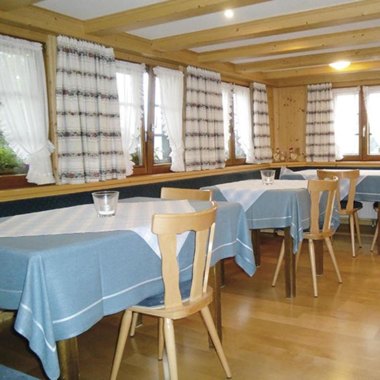 Restaurace v ubytování Bergnescht