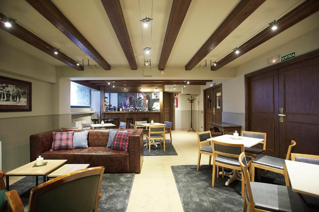 Posezení v ubytování Ski Plaza Hotel & Wellness