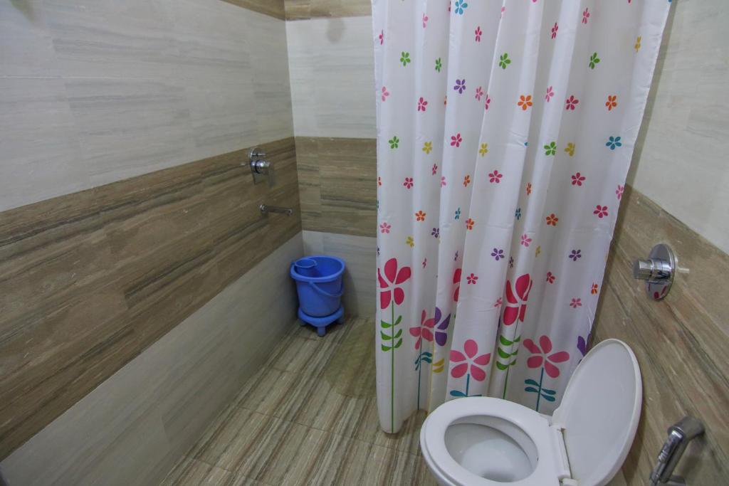 Koupelna v ubytování Iora Guest House