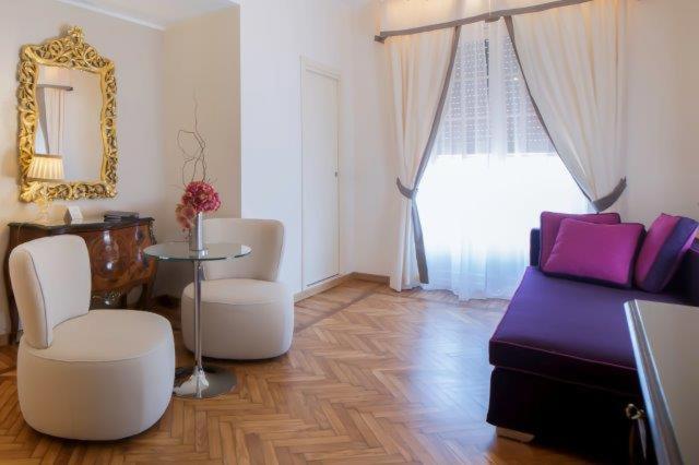 Posezení v ubytování Hotel Jolanda