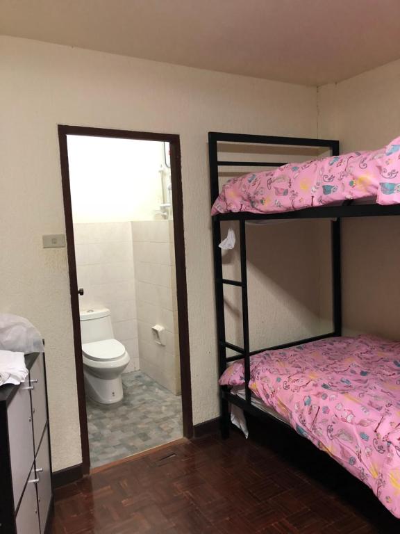 Postel nebo postele na pokoji v ubytování Dikachaya Hostel