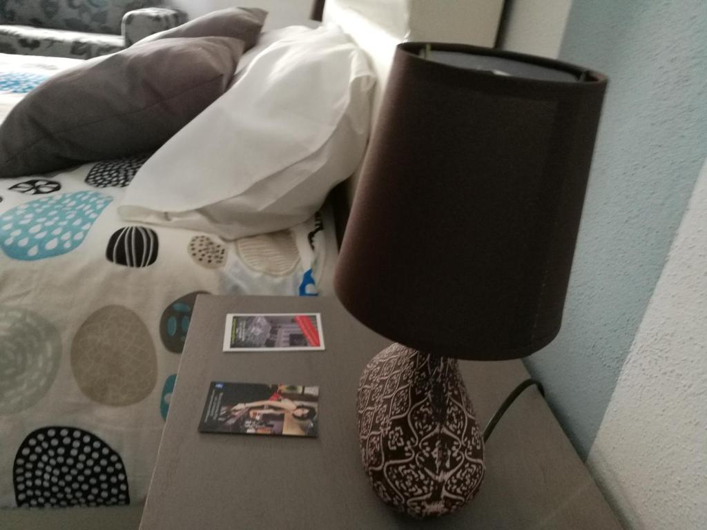 A seating area at B&B A casa dell'artista