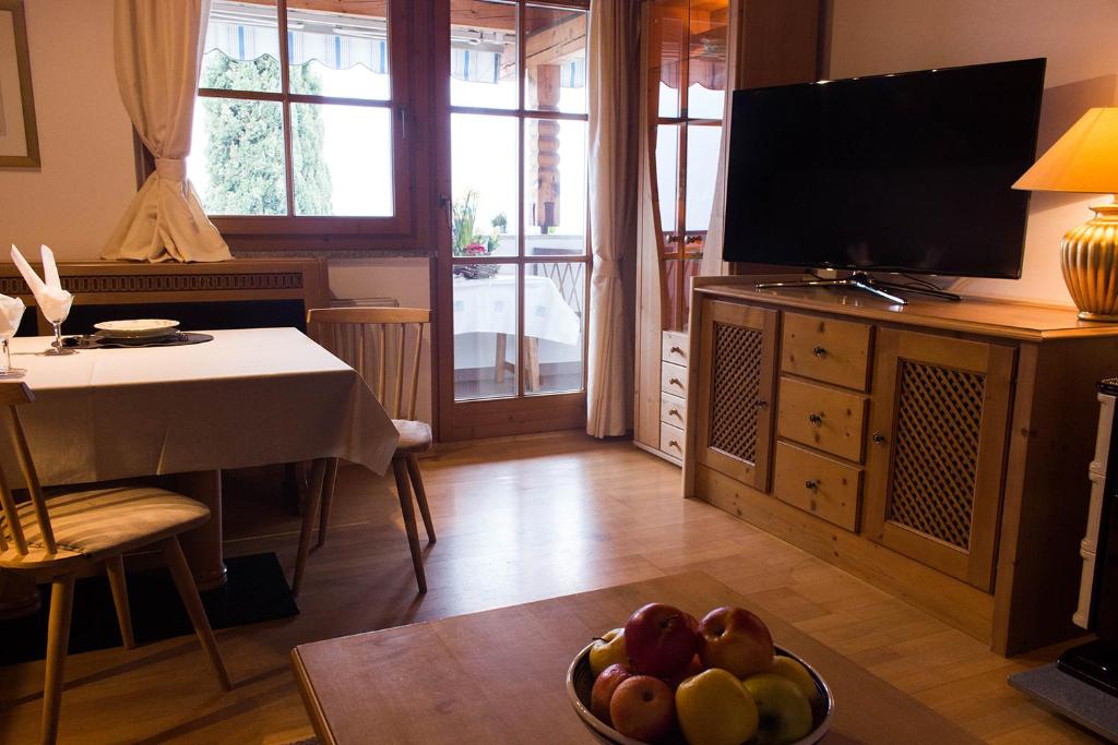 TV a/nebo společenská místnost v ubytování Schwaningerhof