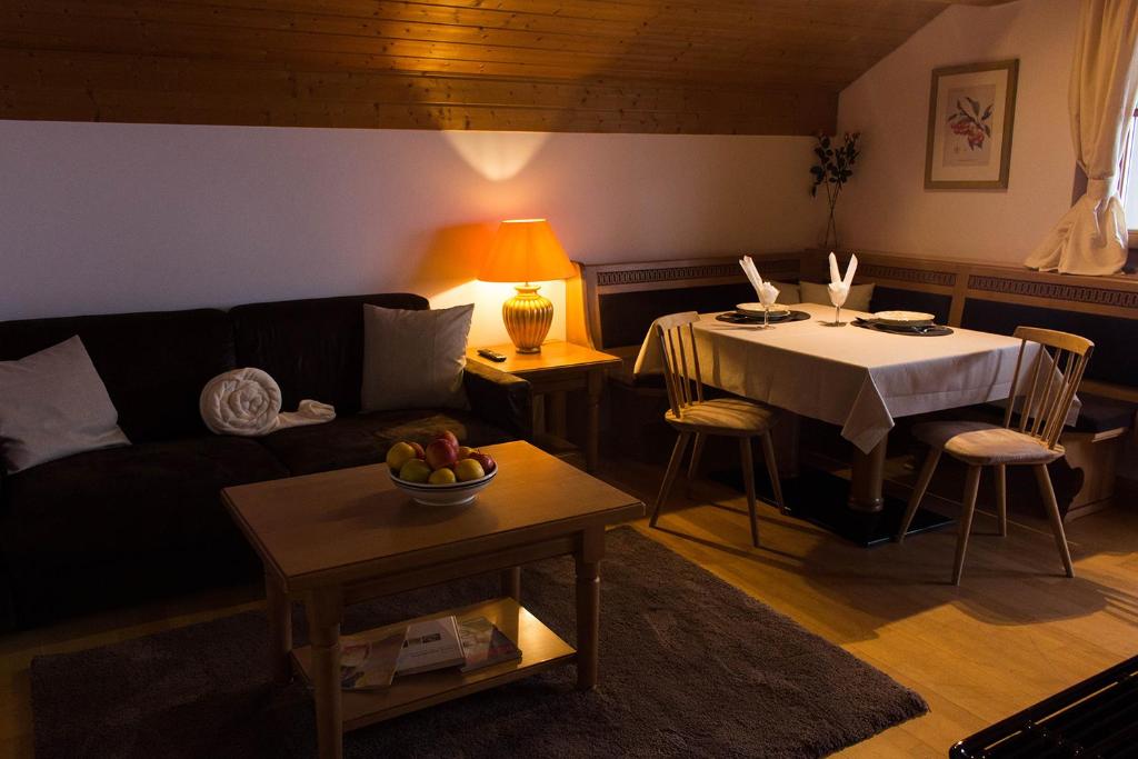 Posezení v ubytování Schwaningerhof