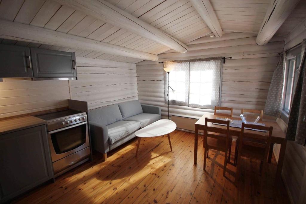 Kuchyň nebo kuchyňský kout v ubytování Trollstigen Resort