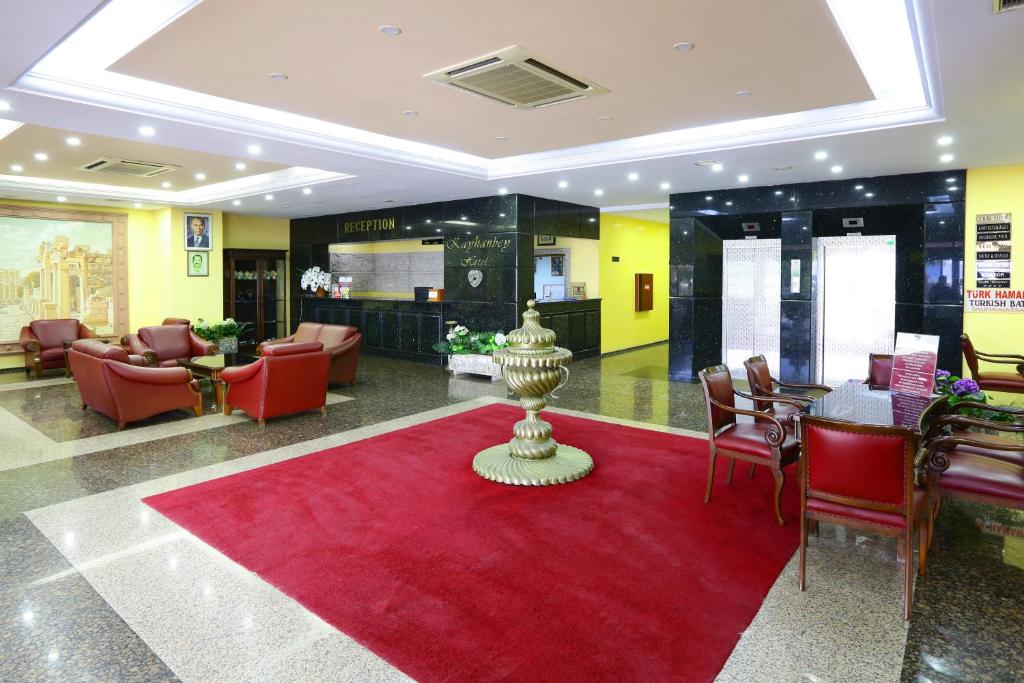 Posezení v ubytování Kayhanbey Hotel