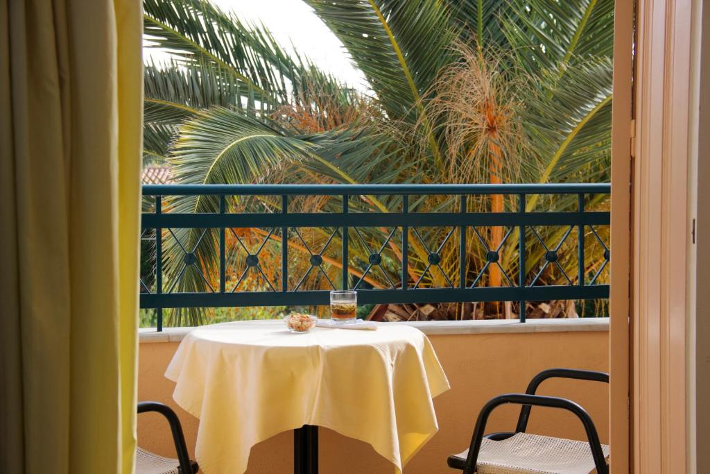 Balkón alebo terasa v ubytovaní Lefktron Hotel