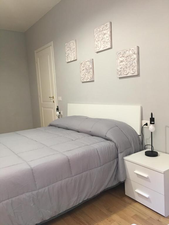 Ένα ή περισσότερα κρεβάτια σε δωμάτιο στο Sonny apartments