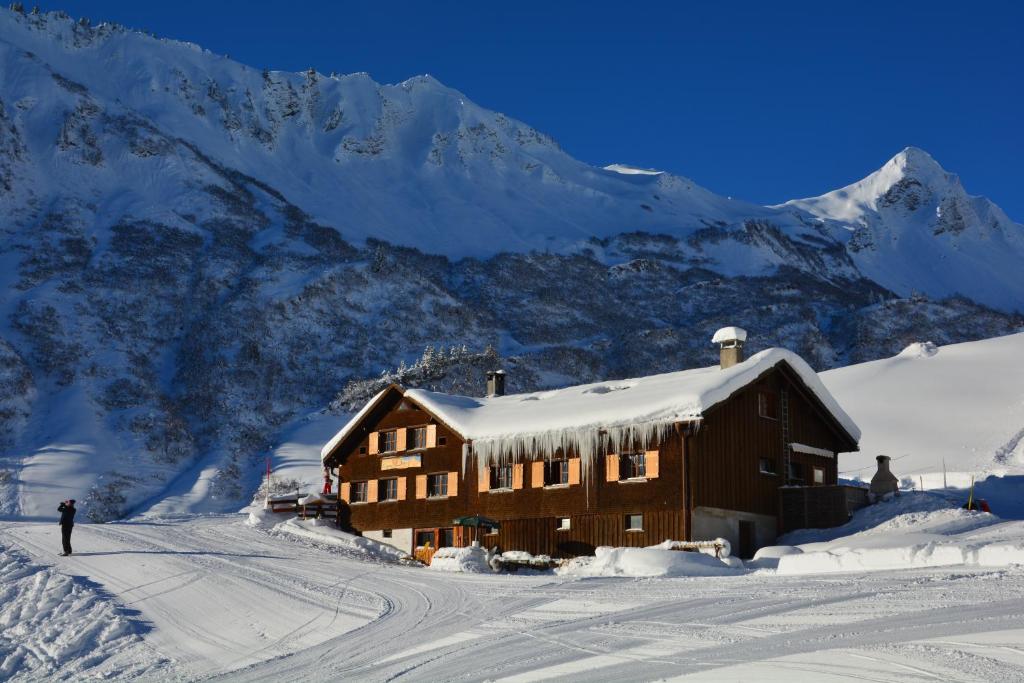 Alm – Chalet Domig v zime