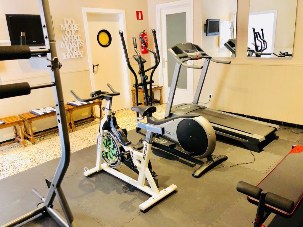 
Gimnàs o zona de fitness de Hotel Carbonell
