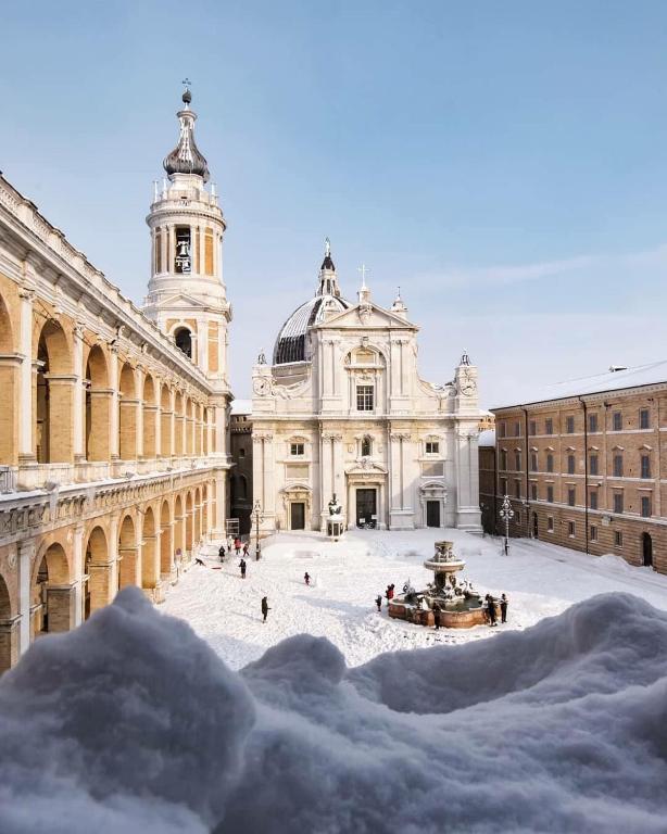 Hotel Pellegrino E Pace v zime