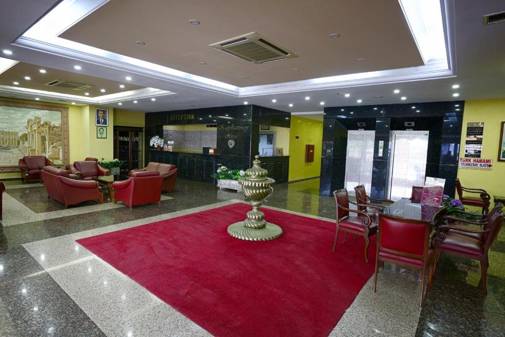 Posezení v ubytování Kayhanbey Hotel