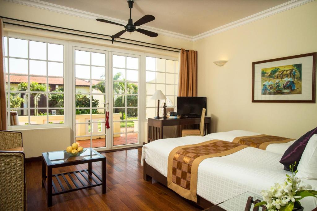 Superior 2 Giường đơn nhìn ra Khu vườn