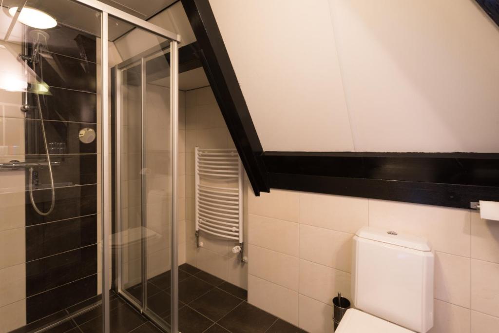 Koupelna v ubytování Hotel Zilt