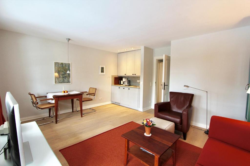 Posezení v ubytování Ulenhof Appartements