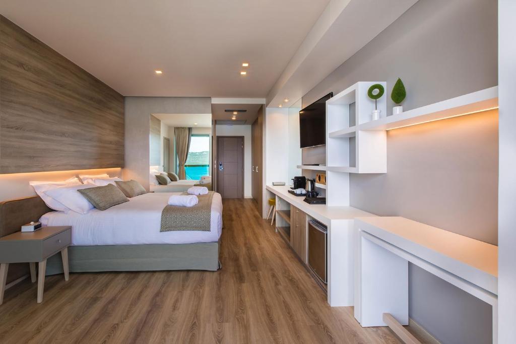 Kuchyň nebo kuchyňský kout v ubytování Oniros Residences