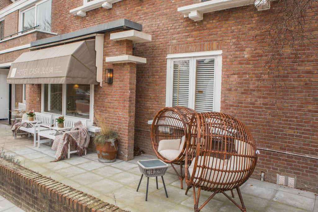 Patio nebo venkovní prostory v ubytování Casa Julia