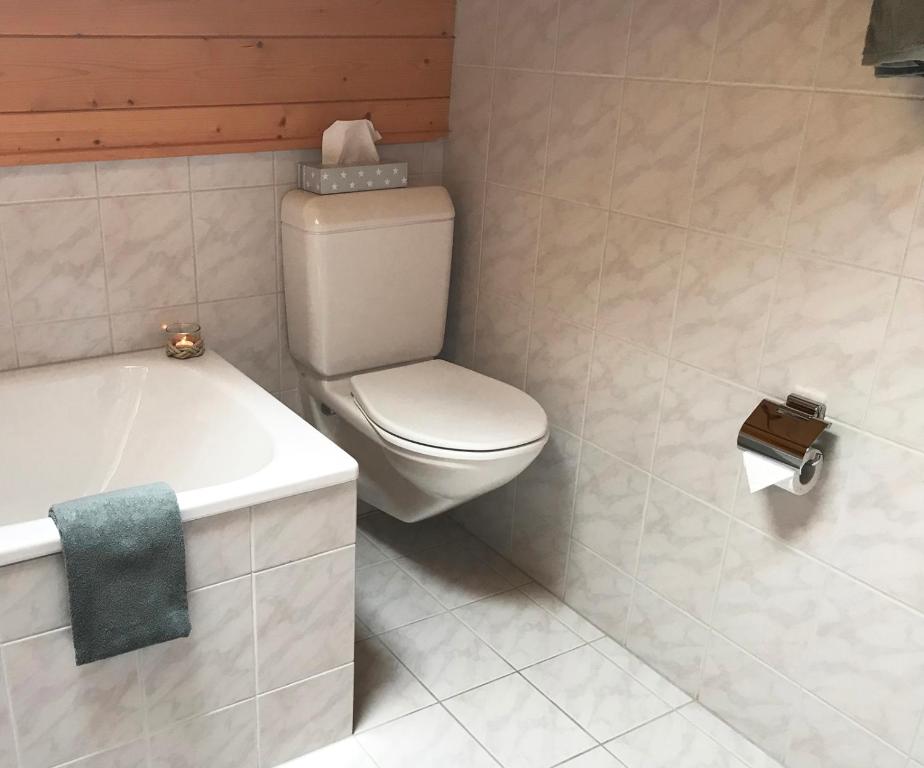 Koupelna v ubytování Penthouse Apartment - Sez Ner
