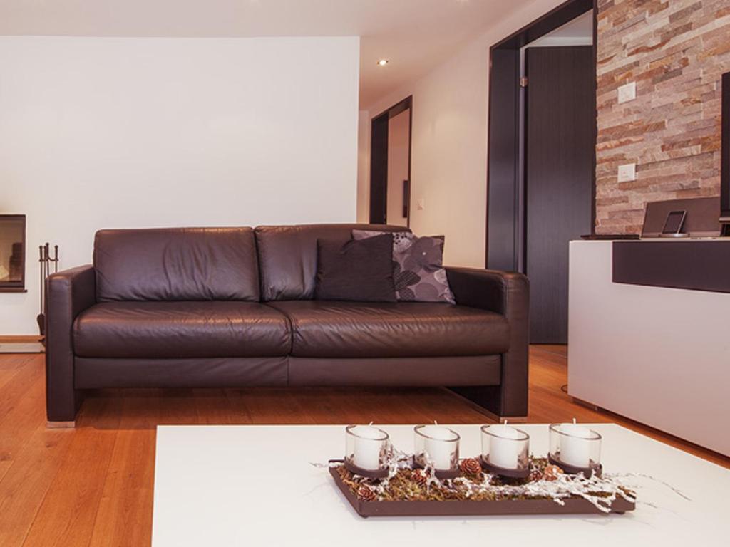 Posezení v ubytování Chalet Nepomuk