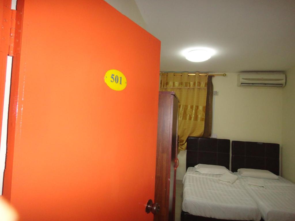 Postel nebo postele na pokoji v ubytování Hotel Ocean
